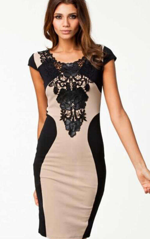 Elegant Crochet Dress - IN STOCK - (Available in size M, L and XL)